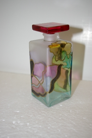 +MBA #14-147  "Made In Italy Hand Painted Perfume Bottle