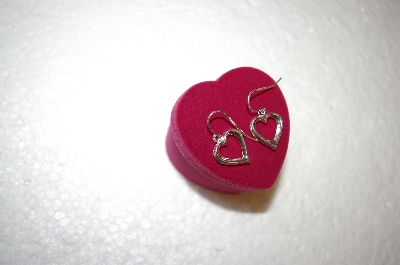 +MBA #17-335  Sterling Heart Earrings