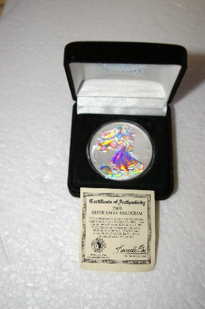 +MBA #17-168A  "Limited Edition 2006 Silver Eagle Hologram