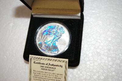 +MBA #17-172A  "Limited Edition 2005 Silver Eagle Hologram