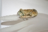 +MBA #18-288  Sterling Green Turquoise Hand Carved Lizzard Ring