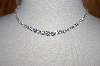 +MBA #18-127 B  Charles Winston Clear CZ Elegant Necklace & Matching Earring Set