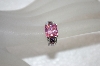 +MBA $19-0063  Pink, Purple & Clear CZ Ring