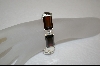 +MBA #GCZ  Large Sterling Garnet Colored CZ Bracelet