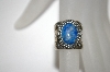 +MBA #21-670  Sterling Lapis Band Ring