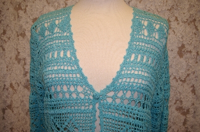 +MBA #16-047  "Peck & Peck Collection Hand Crocheted Cardigan