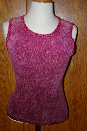 +MBA #24-331  "The Susan Collection Multi Shaded Pink Chenille Cardigan & Tank