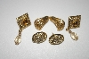 +MBA #25-061  "3 Pairs Gold Plated Earrings