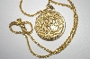 +MBA #25-278  "Made In Korea Gold Plated Round Locket
