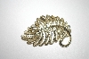 +MBA #S4-300  Sarah Coventry Gold Plated Leaf Pin