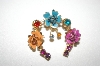 +MBA #23355  Made In Austria Hand Painted Flower Pin
