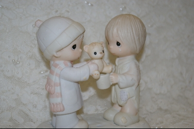 +MBA #PM  "Precious Moments 1983 Christmastime Is For Sharing