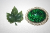 **Set Of 2 Vintage  Green Pins