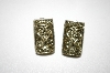 +MBA #25-342  "Gold Tone Vintage Pierced Earrings
