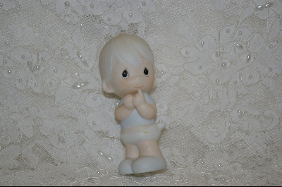 +MBA #PM   "Precious Moments 1983 Standing Baby Figurine"