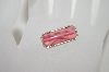 +MBA #6-1369  Vintage Silver Tone Pink Glass Stone Pin