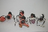 +MBA #5-1613D  " Set Of 5 Hand Made Metal Picnic Ants