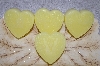 MBA #FHG  "Set Of 4 Fancy Heart "Gardenia" Scented Soaps