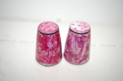 +MBA #33-067  "Vintage Pink Small Salt & Pepper Shakers