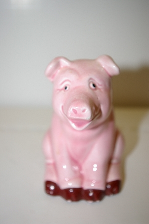 +MBA #33-130  "Single Large Pink Pig Ceramic Shaker