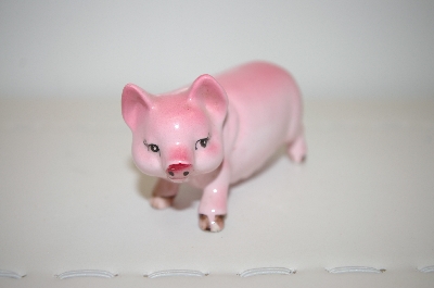 +Small Pink Ceramic Pig