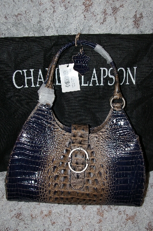+MBA #34-087   "Indigo Charlie Lapson "Gigina" Hand Bag
