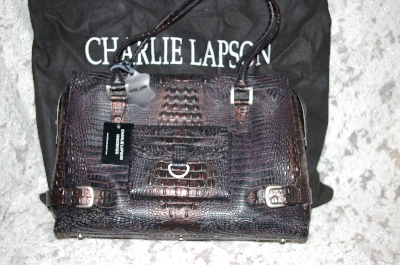 +MBA #34-097  "Charcoal Charlie Lapson "Vercelli" Tote Bag