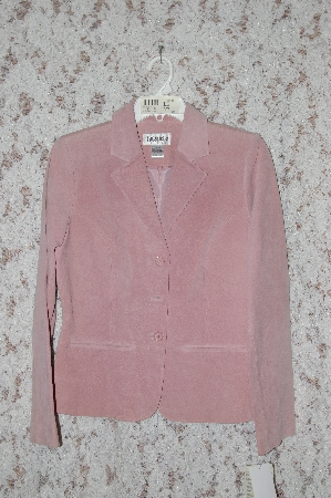 +MBA #35-026  "Soft Pink Bagatelle Suede Jacket