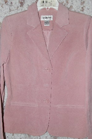 +MBA #35-026  "Soft Pink Bagatelle Suede Jacket