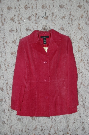 +MBA #36-051  "Rose Dialogue 2 Way Stretch Suede Jacket