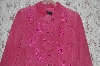 +MBA #36-035   "Frozen Rose Bernardo Floral Embroidered Suede Jacket