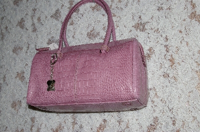 +MBA #36-084   "2004 Pink Nine West  Up Town Girl Hand Bag