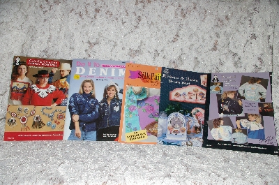 +MBA #37-040  "Set Of 5 Different Create &  Design Books For Crafting