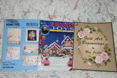 +MBA #37-032  "Set Of 3 Craft Work Books On Painting