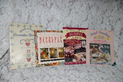+MBA #37-137  "Set Of 4 "Unique" Craft Project Work Books