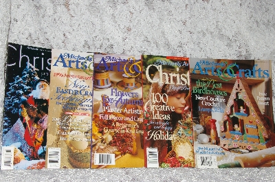 +MBA #38-350  "Set Of 5 Michaels Craft Magazines