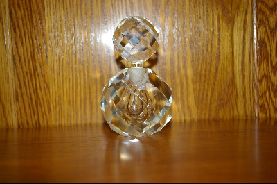 +MBA  "Clear Round Crystal Perfume Bottle
