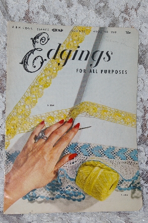 +MBA #38-212  "1952 Clarks ONT J&P Coats "Edgings For All Purposes" Book #288