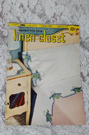 +MBA #38-235  "1951 Clarks ONT J&P Coats "Corchet For  Your Linen Closet" Book #277