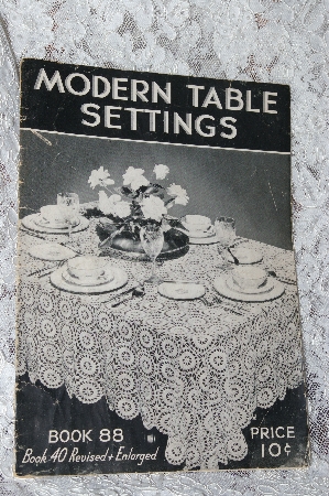 +MBA #38-218  "1937 Modern Table Settings  Book #88