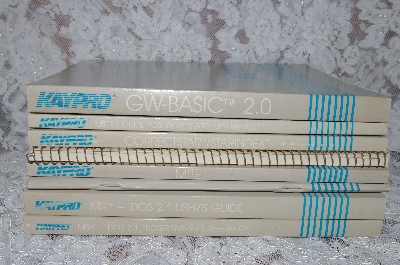 +MBA #38-275  "Set Of 8 KAYPRO Computer Books
