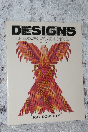 +MBA #400-095  "1991 "Designs" For Beadwork, Applique & Embroidery Volume #1