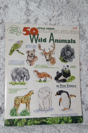 +MBA #40-087  "1998 "50 Wild Animals" Cross Stitch