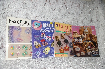 +MBA #40-223    Set Of 4 Bead & Jewerly Crafters Project Books