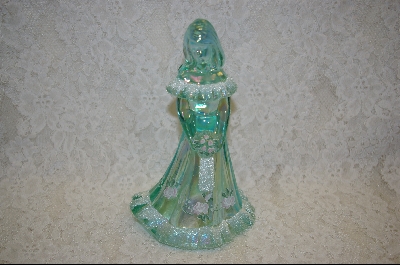 +MBA #FHPL    "1990's Fenton Hand Painted Lady Figurine