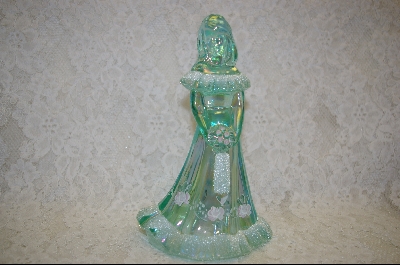 +MBA #FHPL    "1990's Fenton Hand Painted Lady Figurine