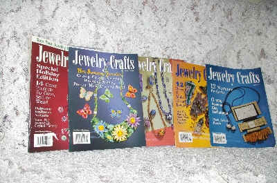 +MBA #40-151  " Set Of 5 "Jewerly Crafts" Magazine Back Issues