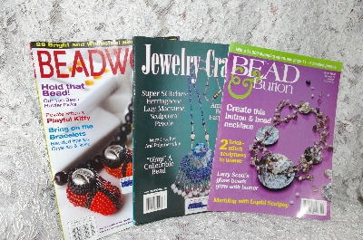 +MBA #41  "Set Of 3 Bead Crafters Back Issue Magazines