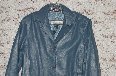 +MBA #49-060   "Blue" Excelled Leather Blazer