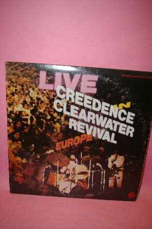 1973 "Credence Clearwater Revival" Live In Europe 2 Album Set